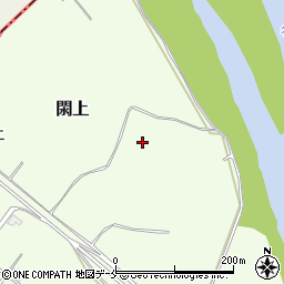 宮城県名取市閖上川前中周辺の地図
