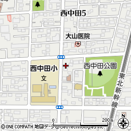 ロフティ西中田３周辺の地図