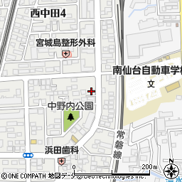 谷津動物病院周辺の地図