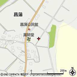 有限会社菖蒲園周辺の地図