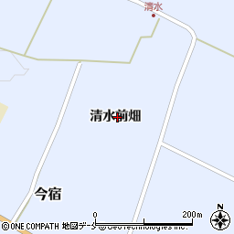 宮城県柴田郡川崎町今宿清水前畑周辺の地図