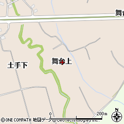 宮城県名取市高舘熊野堂舞台上周辺の地図