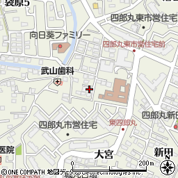 四郎丸高齢者グループホームおちあい周辺の地図
