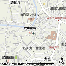 宮城県仙台市太白区四郎丸大宮39周辺の地図