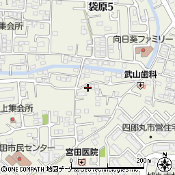 宮城県仙台市太白区四郎丸大宮8周辺の地図