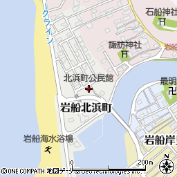 北浜町公民館周辺の地図