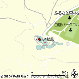 白鷹町町民保養センター周辺の地図