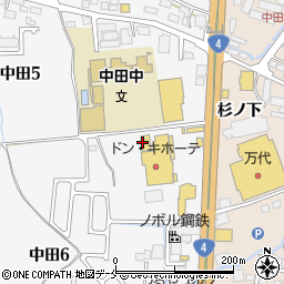仙台家系ラーメン 一翔 南仙台店周辺の地図