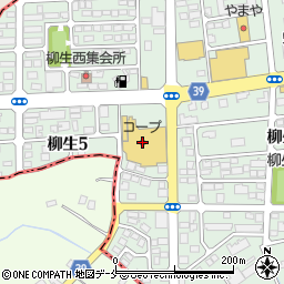 七十七銀行ＣＯ・ＯＰ柳生店 ＡＴＭ周辺の地図