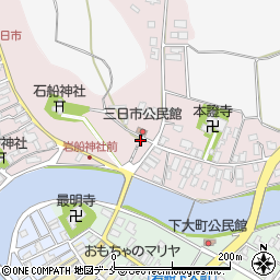 磐舟招魂社周辺の地図