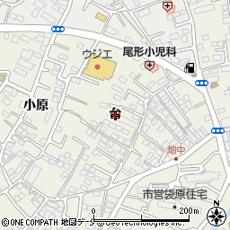 宮城県仙台市太白区袋原周辺の地図