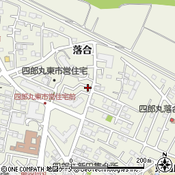 宮城県仙台市太白区四郎丸（落合）周辺の地図