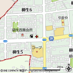 セブンイレブン仙台柳生６丁目店周辺の地図