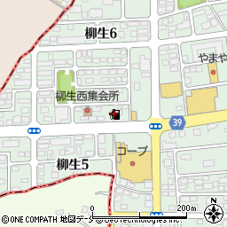 ＥＮＥＯＳ南仙台ＳＳ周辺の地図