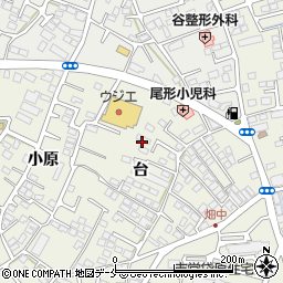 宮城県仙台市太白区袋原台周辺の地図