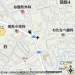 仙台南警察署東中田交番周辺の地図