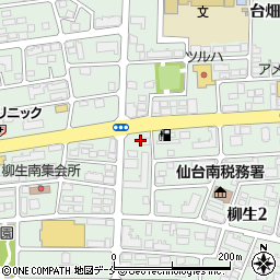 植田機械株式会社　仙台営業所周辺の地図