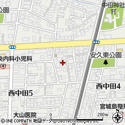 太白区カギ緊急隊・南仙台駅前センター周辺の地図