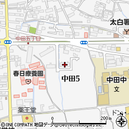 グランジュールマンション南仙台駅前周辺の地図