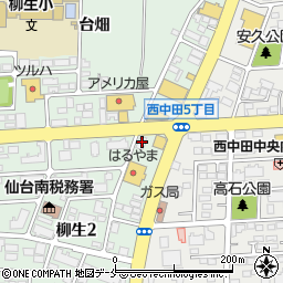 美容プラージュ　南仙台店周辺の地図