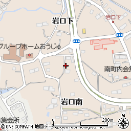 宮城県名取市高舘熊野堂岩口南周辺の地図