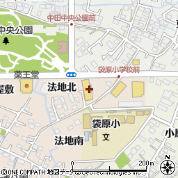 イーグル整骨院中田店周辺の地図