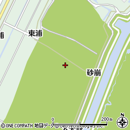 宮城県仙台市若林区井土砂崩周辺の地図