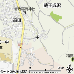 山形県山形市蔵王成沢909周辺の地図