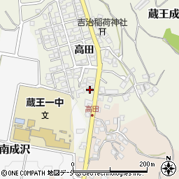 山形県山形市蔵王成沢57周辺の地図