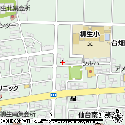 エルム調剤薬局　南仙台店周辺の地図