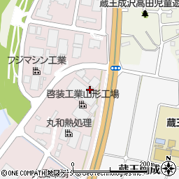 蔵王タクシー株式会社周辺の地図