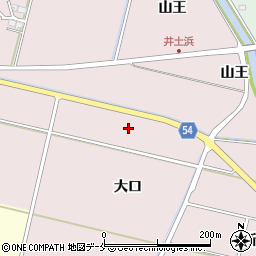 宮城県仙台市若林区二木大口周辺の地図