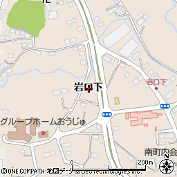 宮城県名取市高舘熊野堂岩口下周辺の地図