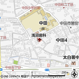 中田デイサービスセンター周辺の地図
