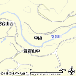 宮城県仙台市太白区坪沼中山周辺の地図