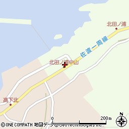 新潟県佐渡市北田野浦1455周辺の地図