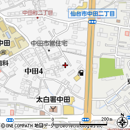 仙南荘周辺の地図
