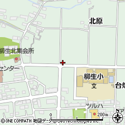 宮城県仙台市太白区柳生北原64周辺の地図