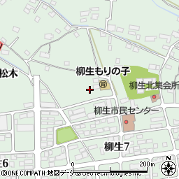 宮城県仙台市太白区柳生北周辺の地図