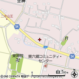 宮城県仙台市若林区二木周辺の地図