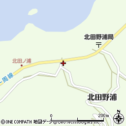 新潟県佐渡市北田野浦1409周辺の地図