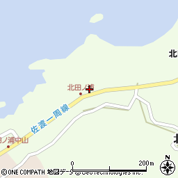 新潟県佐渡市北田野浦1169周辺の地図