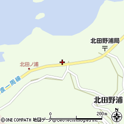 新潟県佐渡市北田野浦1476周辺の地図