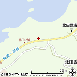 新潟県佐渡市北田野浦1479周辺の地図