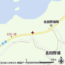 新潟県佐渡市北田野浦1474周辺の地図