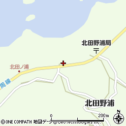 新潟県佐渡市北田野浦1473周辺の地図