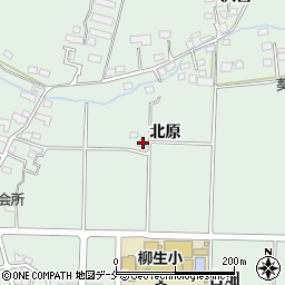 宮城県仙台市太白区柳生北原12周辺の地図