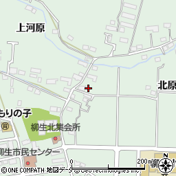 宮城県仙台市太白区柳生北原1-3周辺の地図
