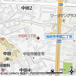 冨田理容所周辺の地図