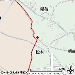 宮城県仙台市太白区柳生稲荷72周辺の地図